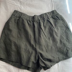 Madewell Green Shorts